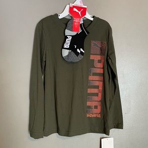 Puma Tee Socks Set